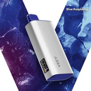 Veev Now 8000 - Blue Raspberry Intense