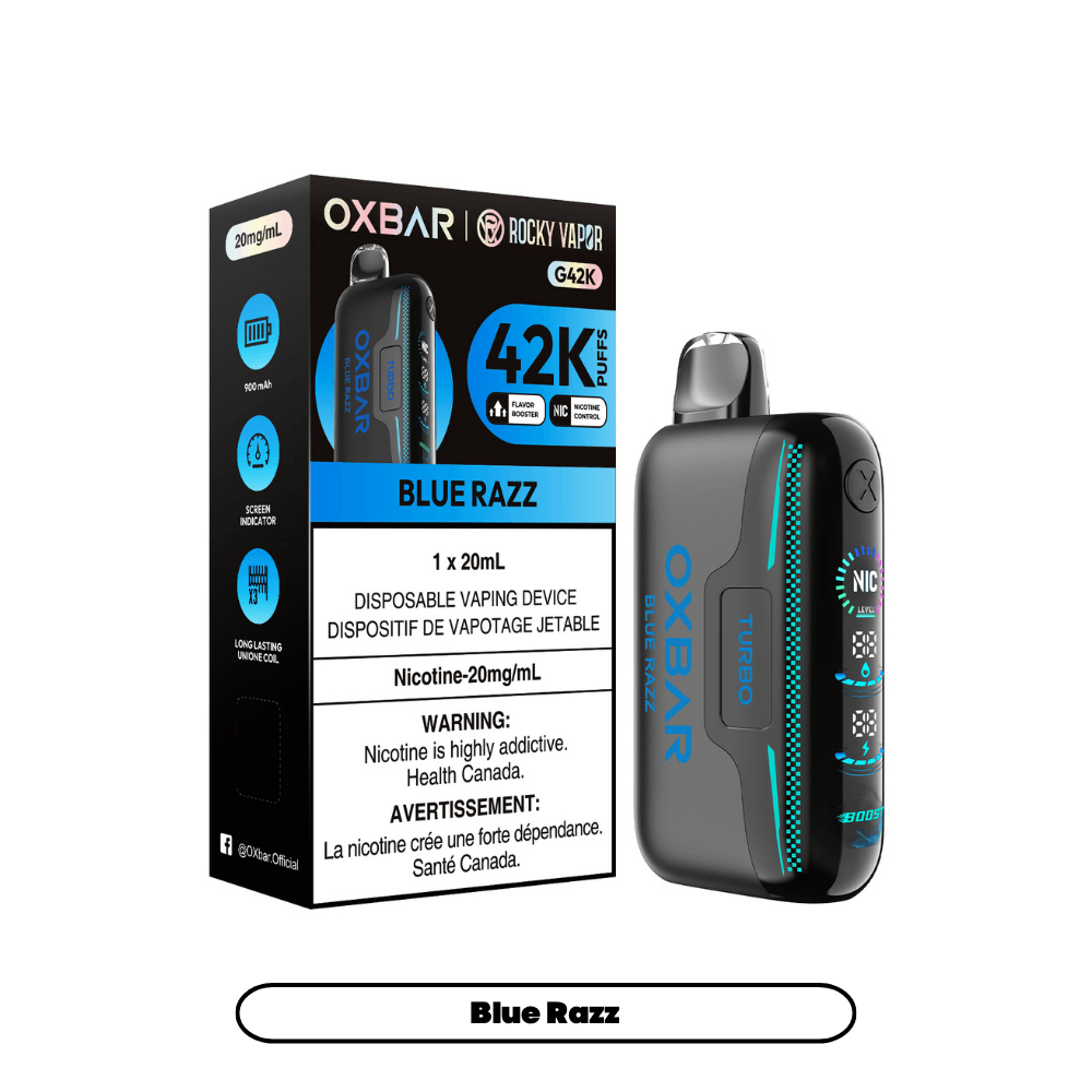 Rocky Vapor Oxbar G42K - Blue Razz