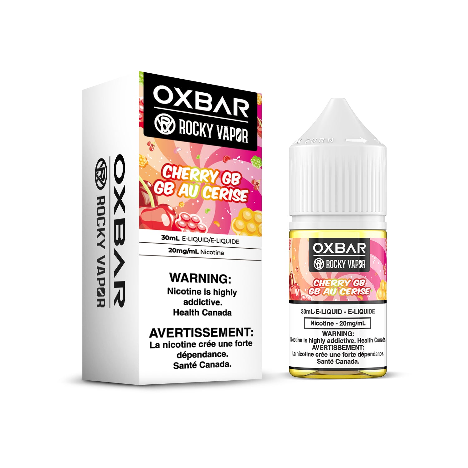 Oxbar Rocky Vapor Salts - Cherry GB