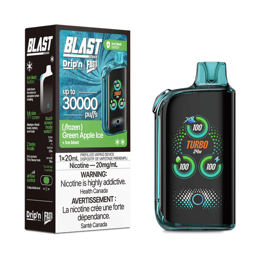 Drip'n Fasta Blast 30K - Green Apple Ice