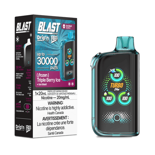 Drip'n Fasta Blast 30K - Triple Berry Ice