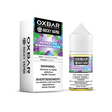 Oxbar Rocky Vapor Salts - Grape Ice