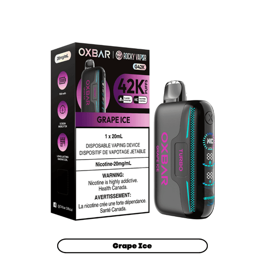 Rocky Vapor Oxbar G42K - Raisin Glacé