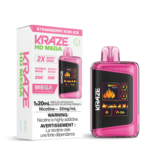 Kraze HD Mega - Strawberry Kiwi Ice