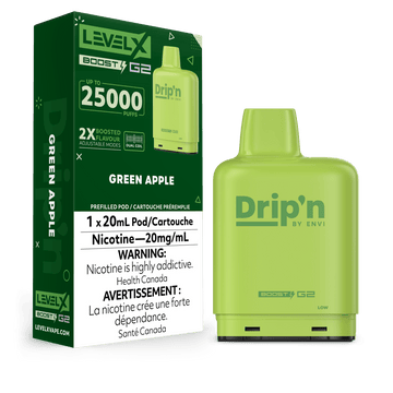 Drip'n Level X Boost G2 - Pomme verte