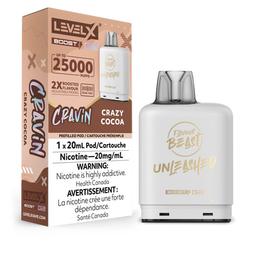 Boost de niveau X G2 Unleashed - Envie de cacao fou