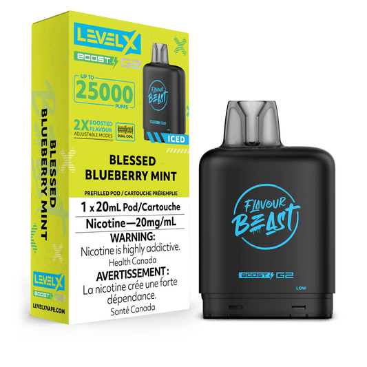 Level X Boost G2 Flavour Beast - Blessed Blueberry Mint