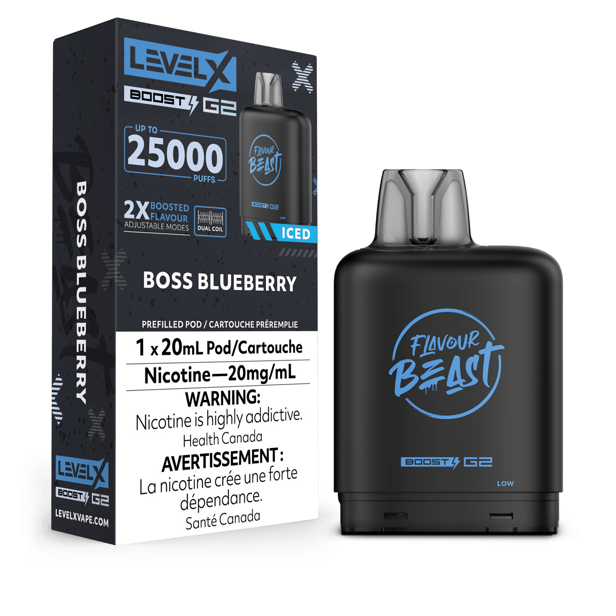 Level X Boost G2 Flavour Beast - Boss Blueberry