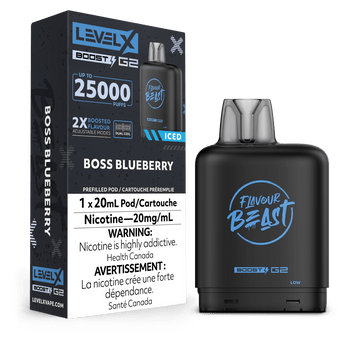 Level X Boost G2 Flavour Beast - Boss Blueberry