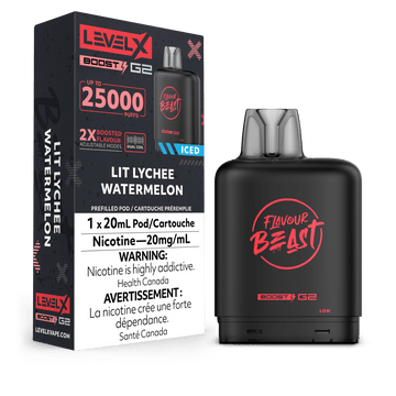 Level X Boost G2 Flavour Beast - Lit Lychee Watermelon