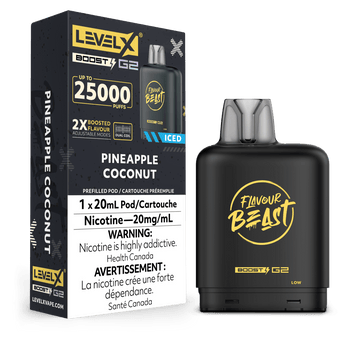 Level X Boost G2 Flavour Beast - Pineapple Coconut Ice