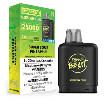 Level X Boost Flavour Beast - Super Ananas Acide Glacé