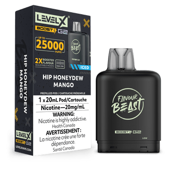 Saveur Beast Boost G2 de Level X - Mangue miellée branchée