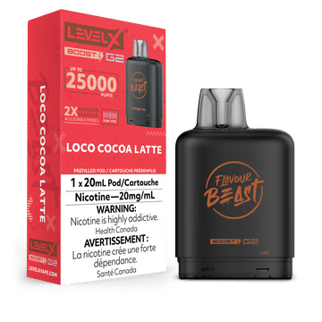 Saveur Beast Boost G2 de niveau X - Loco Cocoa Latte