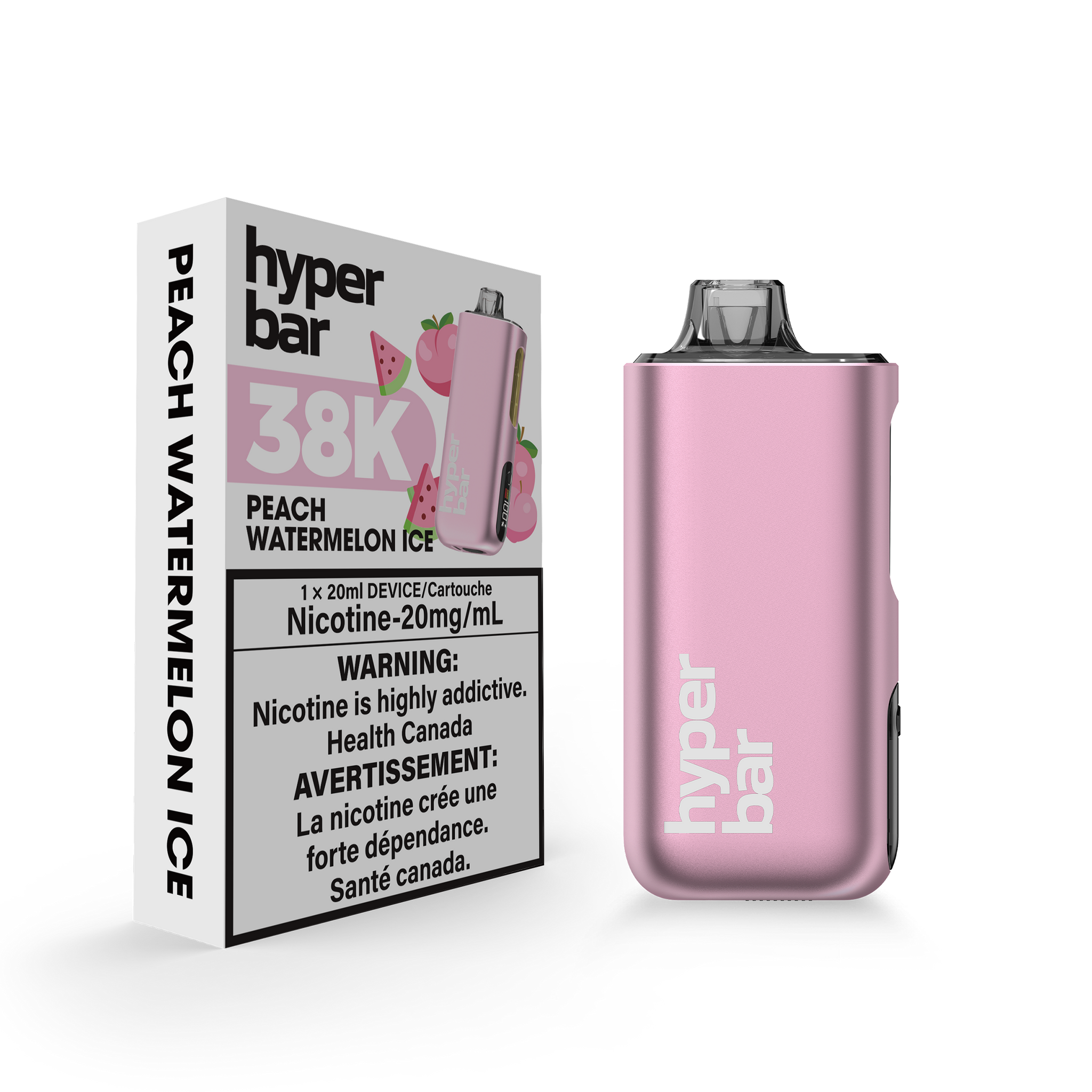 Hyperbar BE38000 - Peach Watermelon Ice