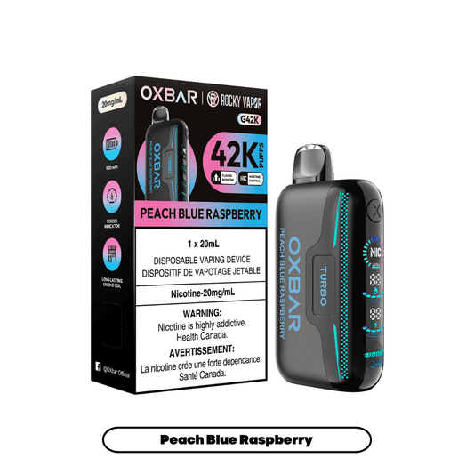 Rocky Vapor Oxbar G42K - Razz bleu pêche