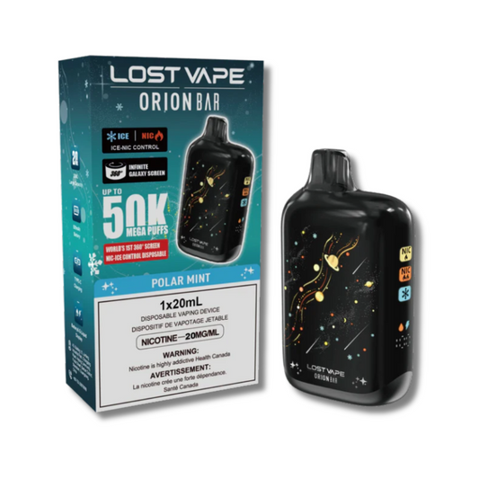 Barre Lost Vape Orion 50K - Menthe polaire