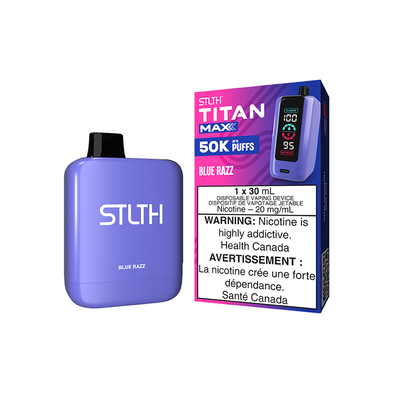 STLTH Titan Max 50K - Blue Razz