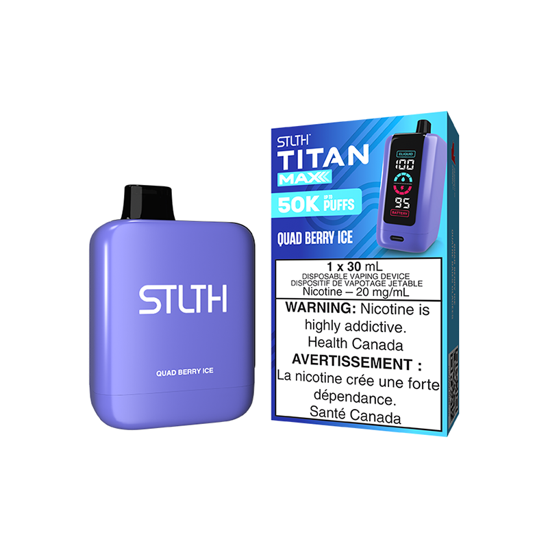 STLTH Titan Max 50K - Glace aux baies de quadruple