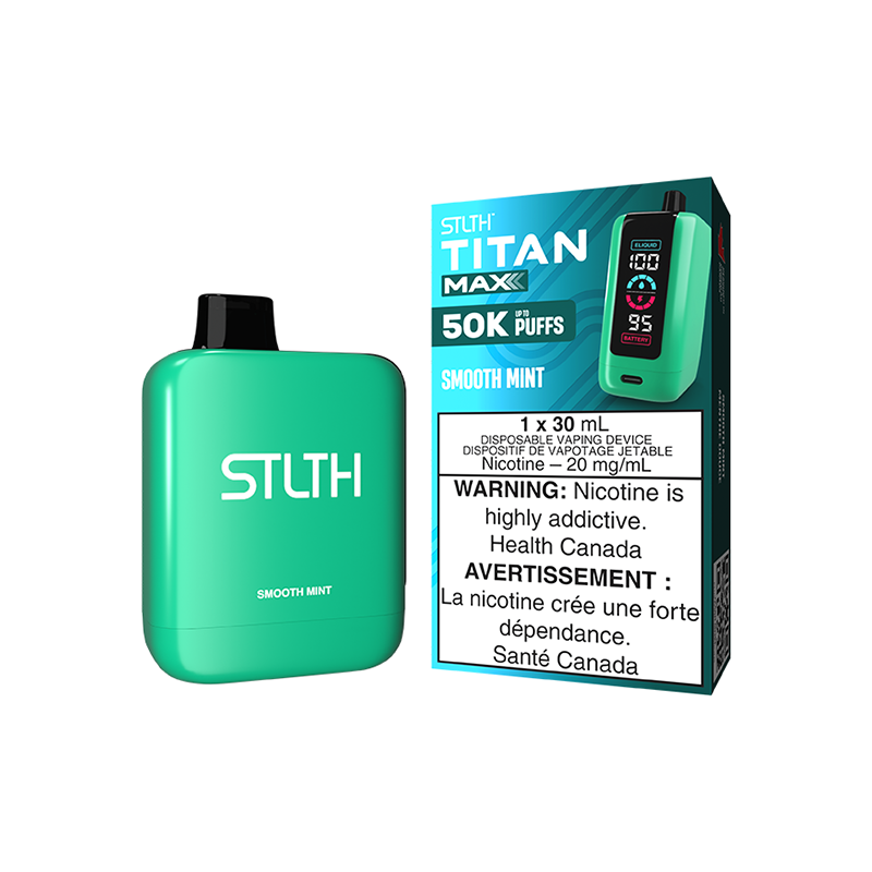 STLTH Titan Max 50K – Menthe douce