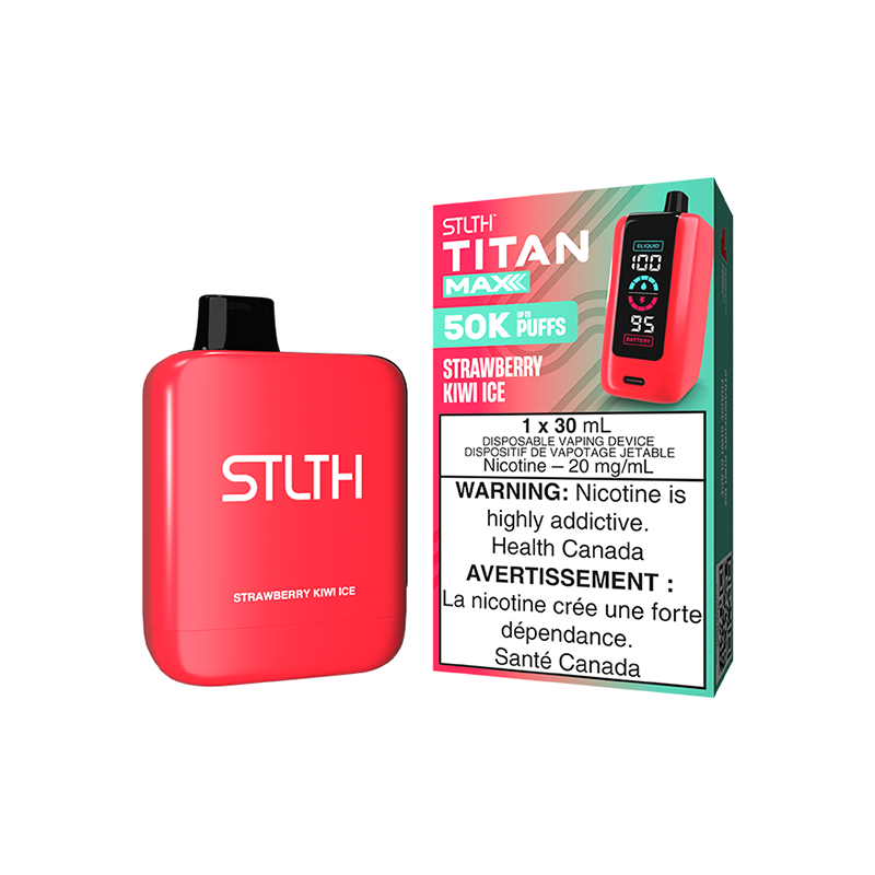 STLTH Titan Max 50K - Strawberry Kiwi Ice