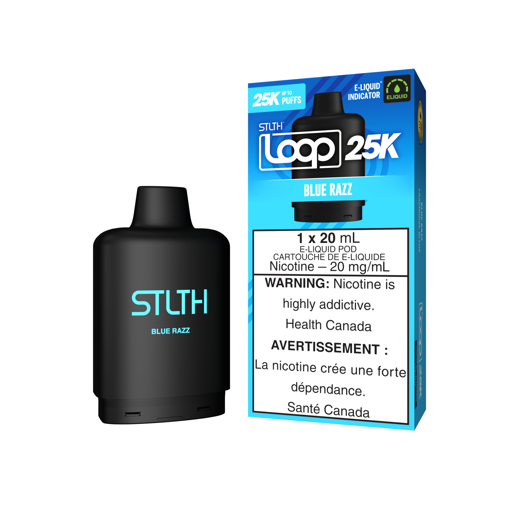 STLTH Loop 25K - Blue Razz