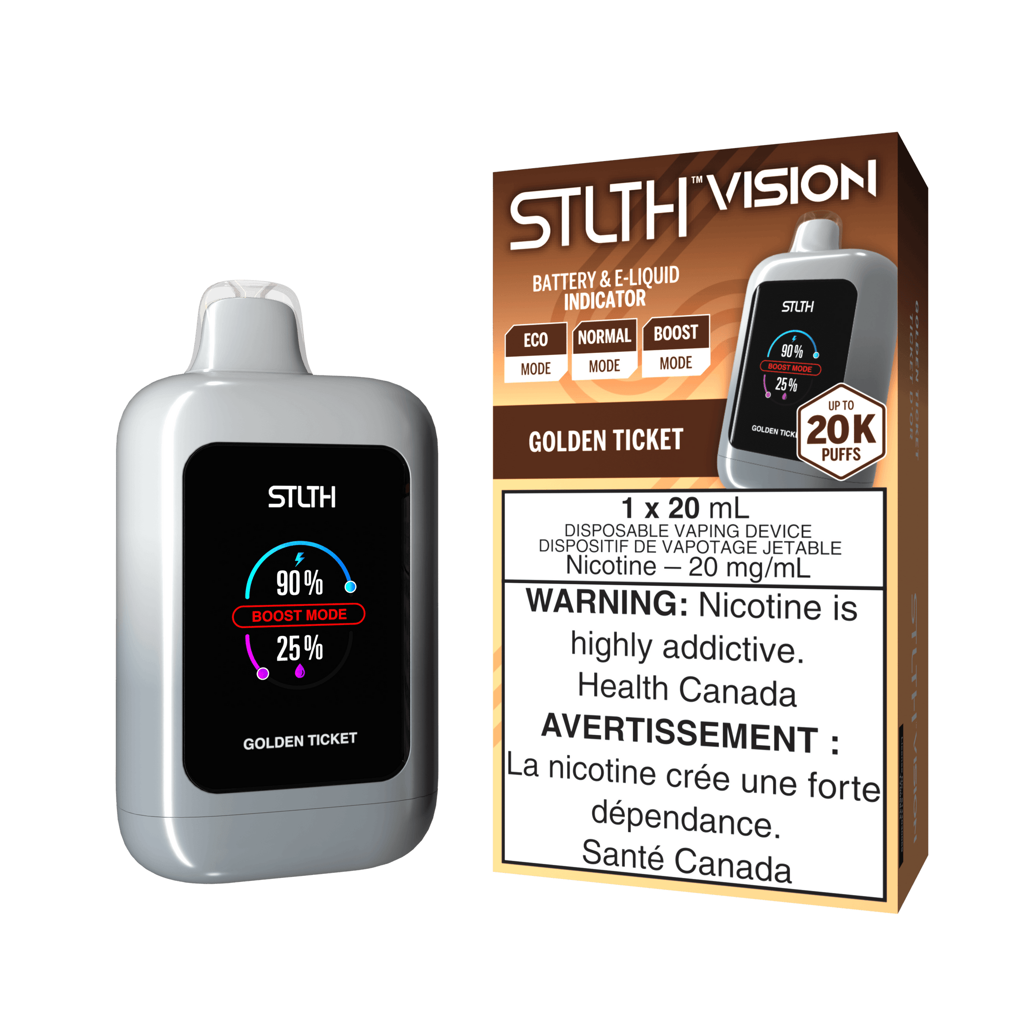 Vision STLTH – Billet d'or