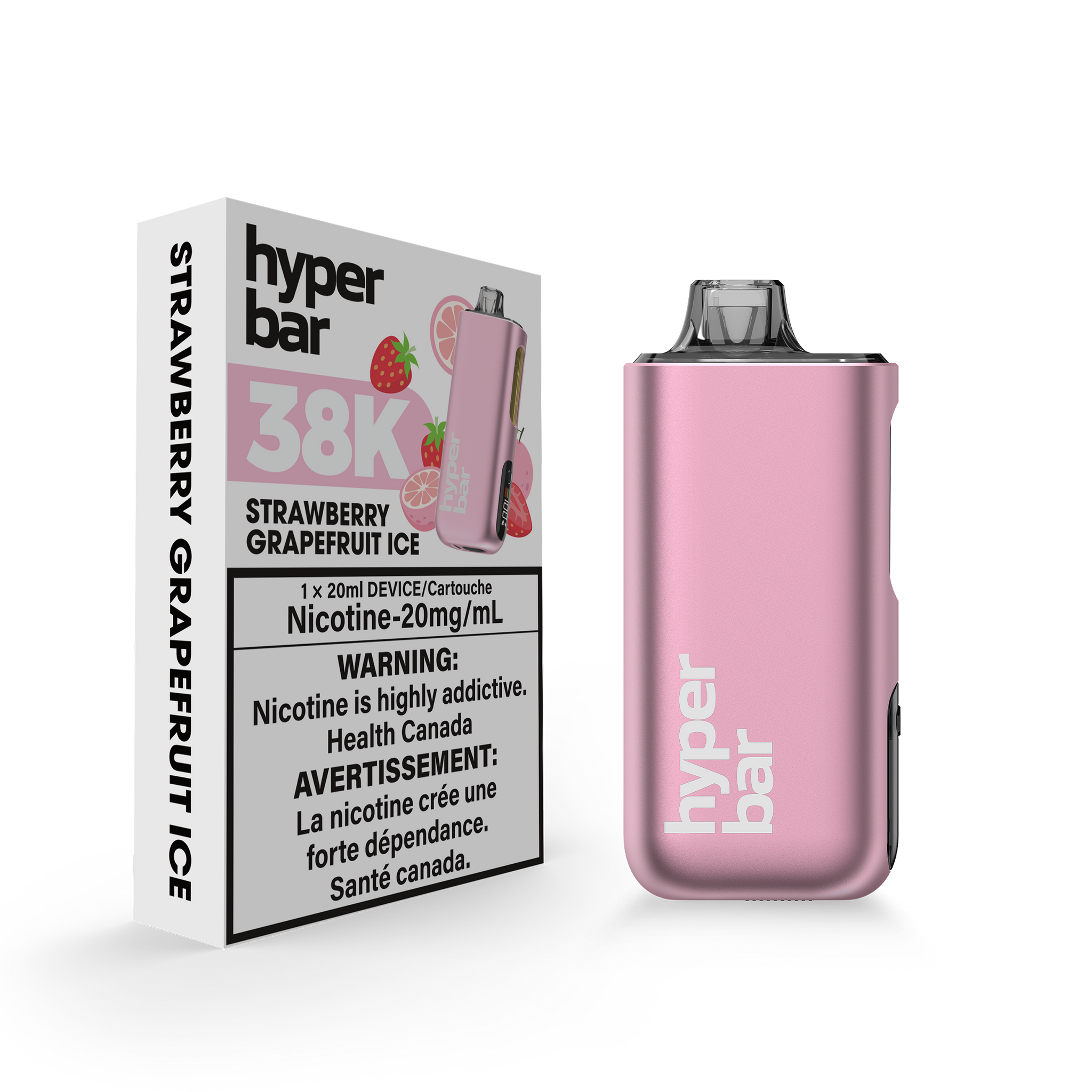 Hyperbar BE38000 - Strawberry Grapefuit Ice