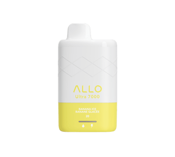 Allo Ultra 7000 - Banana Ice - Vapor Shoppe