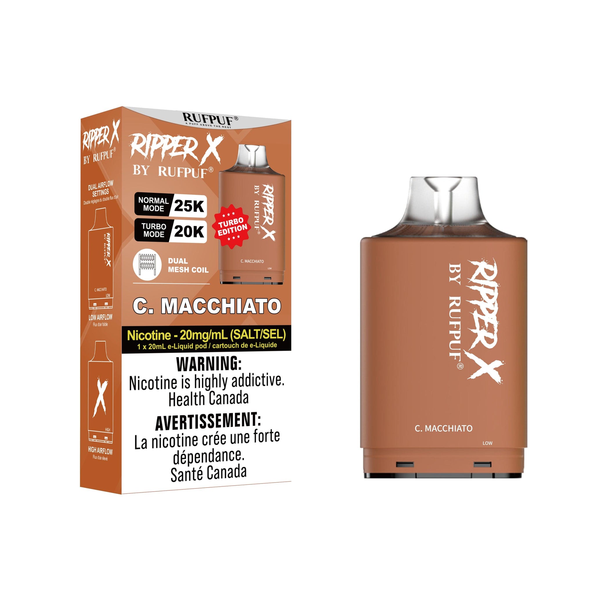 Ripper X 25K Pod - C. Macchiato