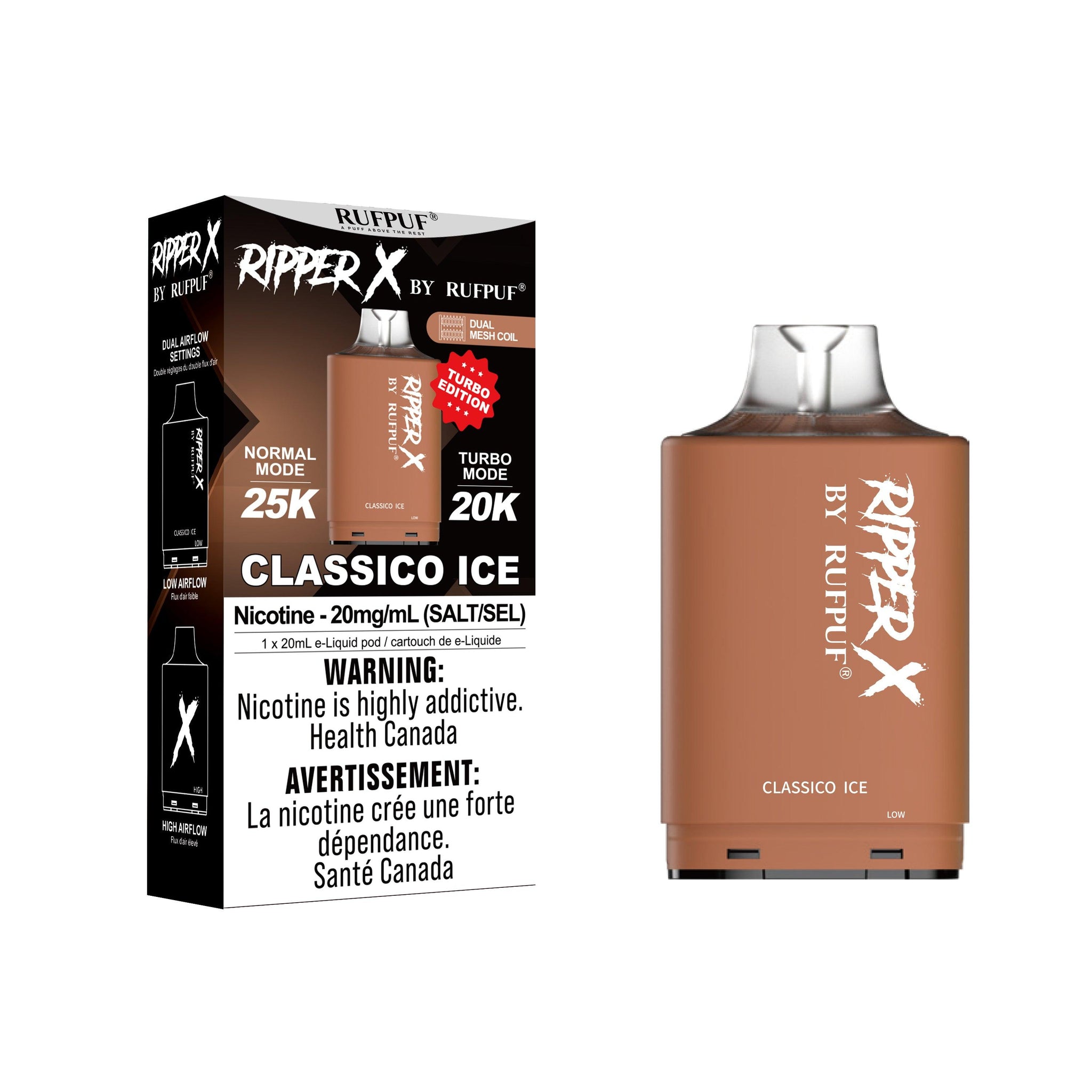 Pod Ripper X 25K - Glace classique