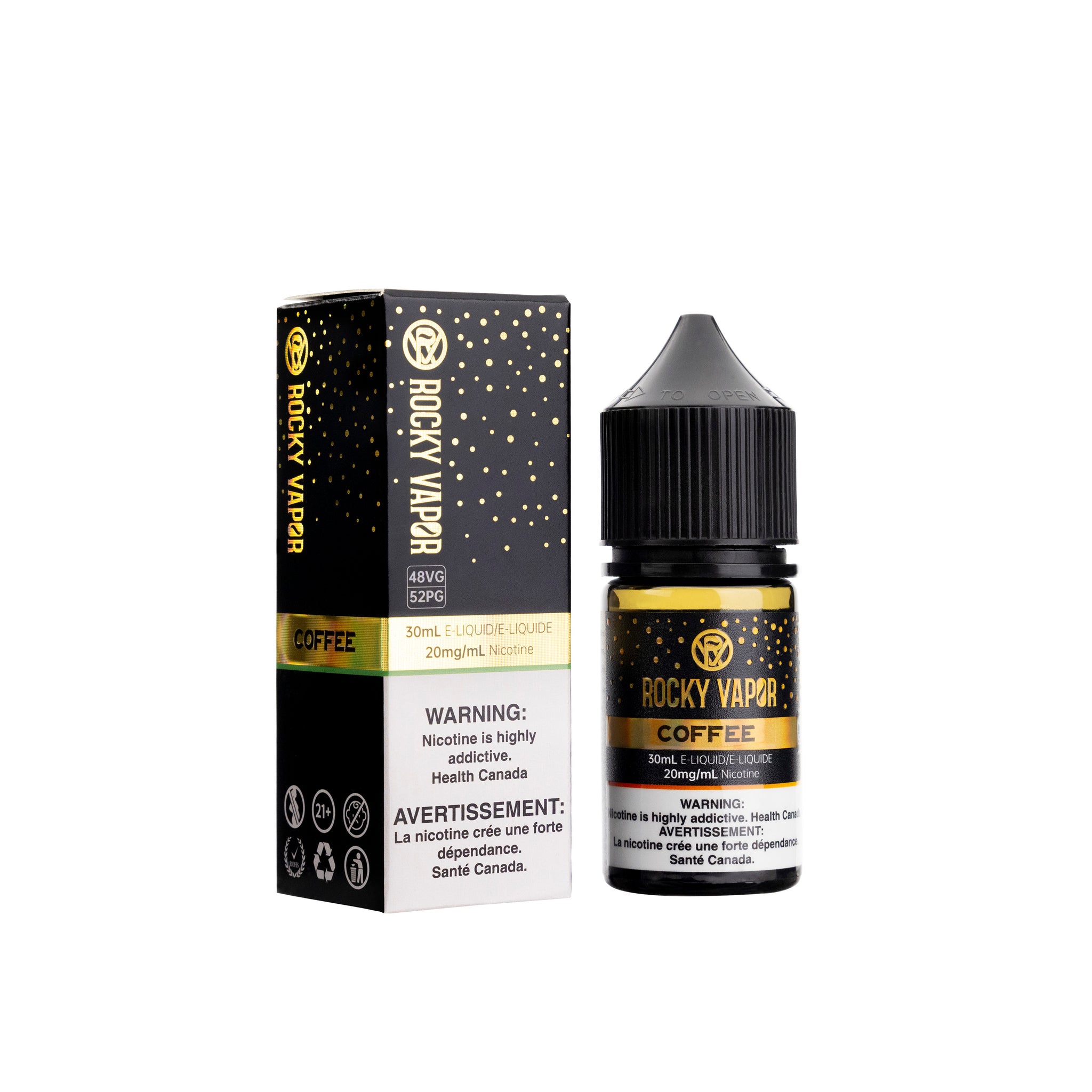 Oxbar Rocky Vapor Salts - Coffee