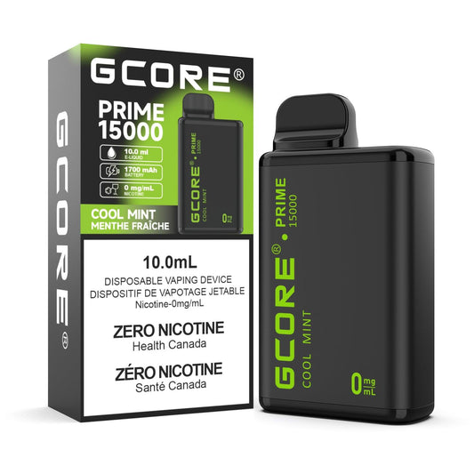 GCore Prime 15K - Cool Mint Zero Nicotine