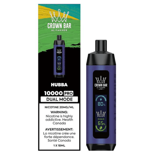 Crown Bar 10K - Hubba - Vapor Shoppe