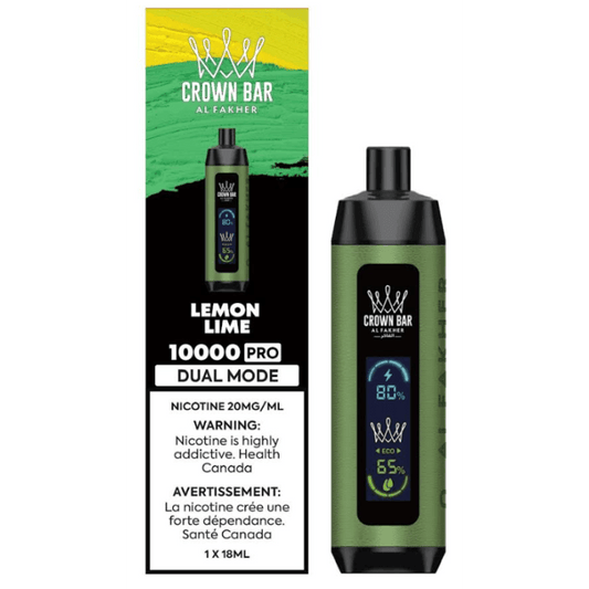 Crown Bar 10K - Lemon Lime - Vapor Shoppe