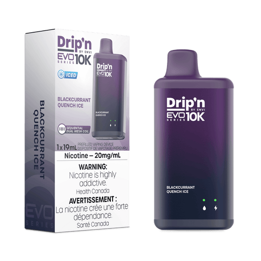 Drip'n EVO 10K - Blackcurrant Quench Ice - Vapor Shoppe