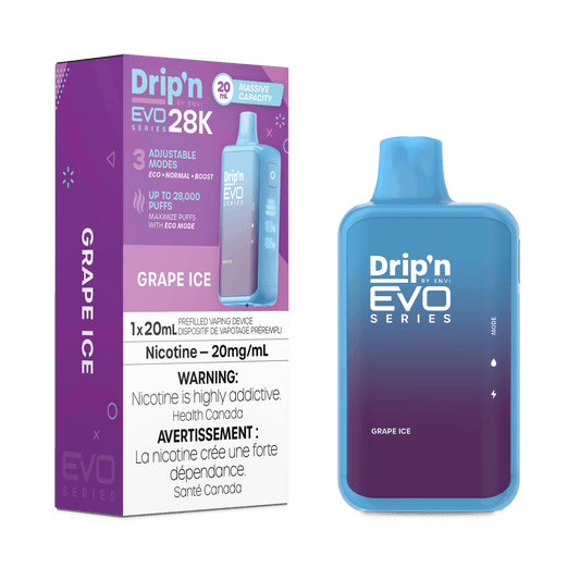 Drip'N EVO 28K - Grape Ice - Vapor Shoppe