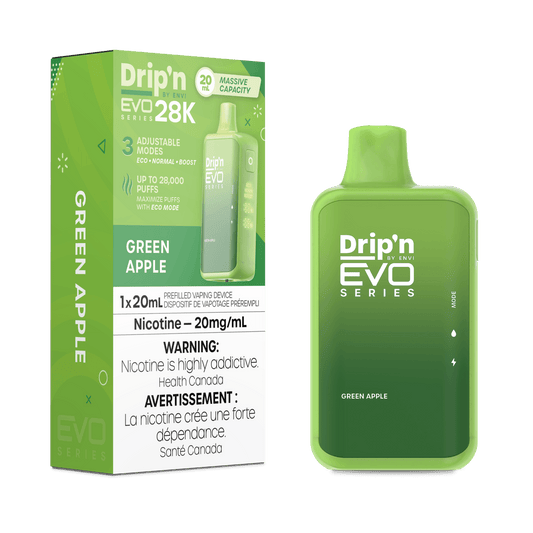 Drip'N EVO 28K - Green Apple - Vapor Shoppe