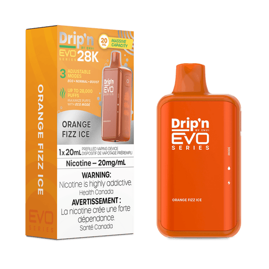 Drip'N EVO 28K - Orange Fizz Ice - Vapor Shoppe