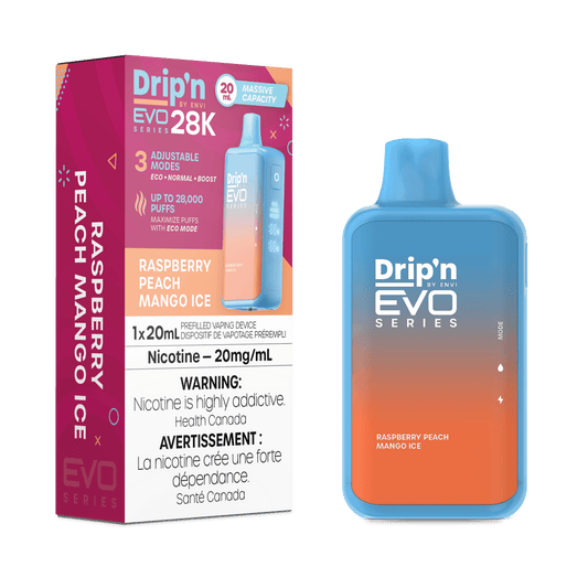 Drip'N EVO 28K - Raspberry Peach Mango Ice - Vapor Shoppe