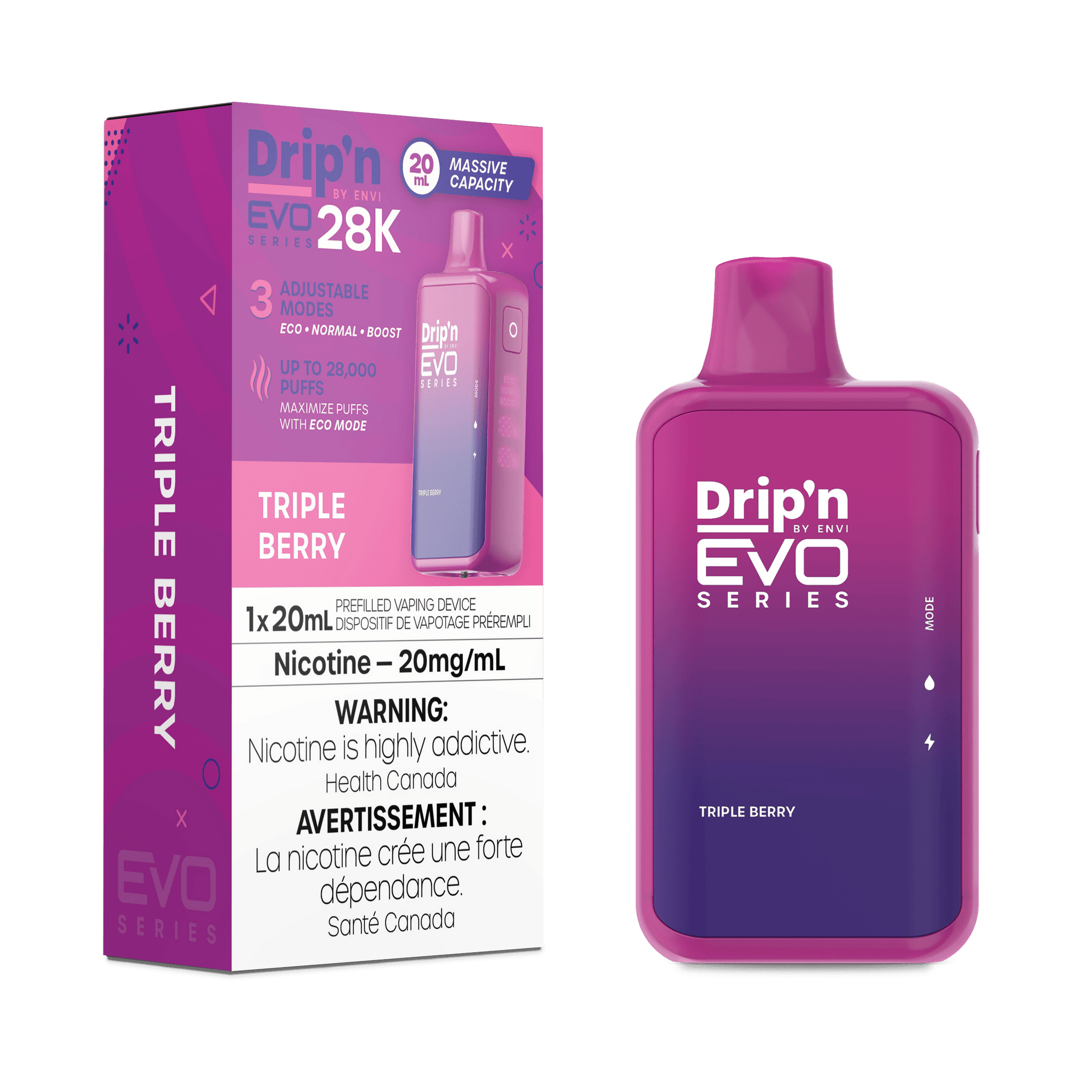 Drip'N EVO 28K - Triple Berry - Vapor Shoppe