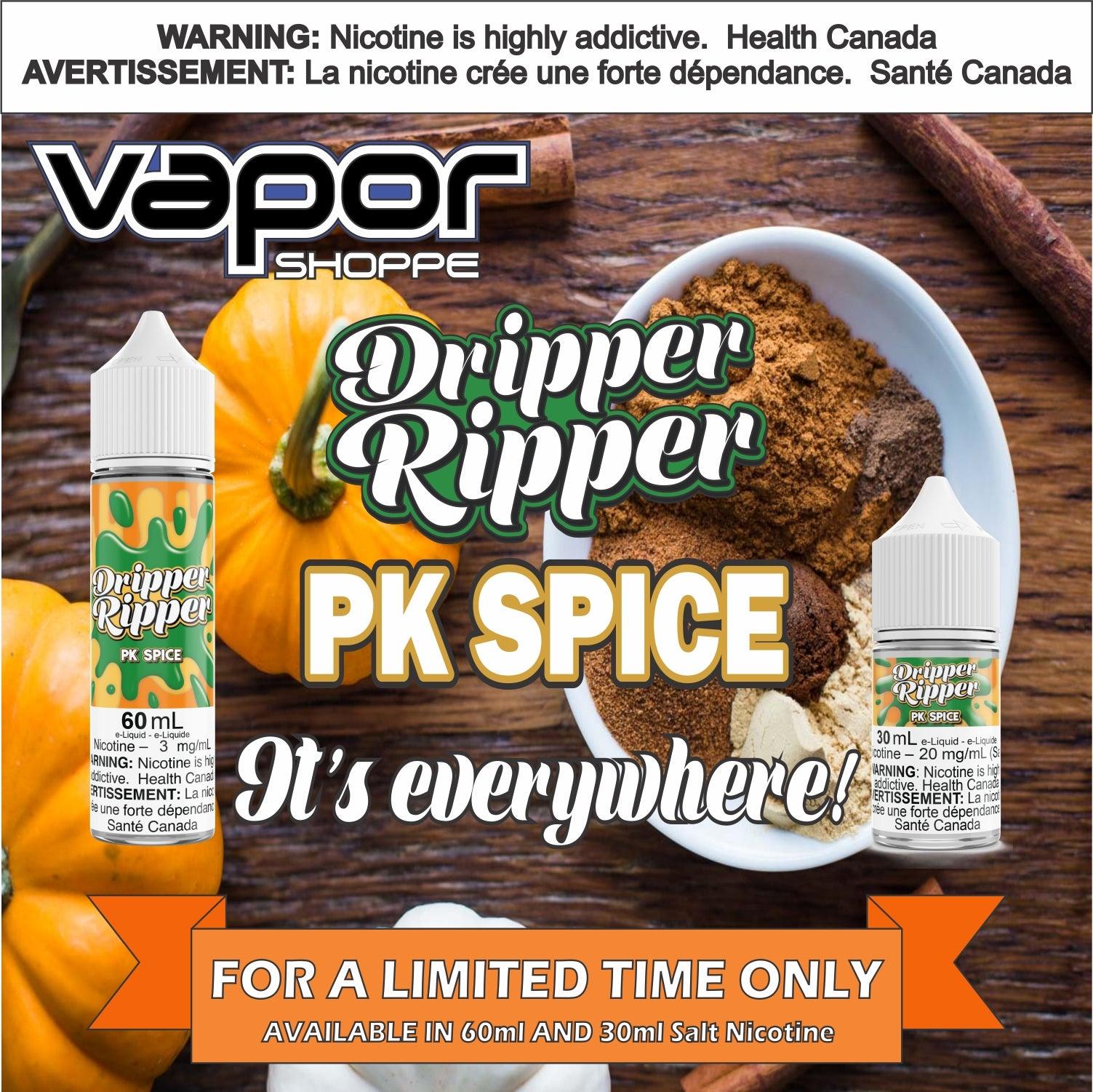 Dripper Ripper Salts PK Spice - Vapor Shoppe