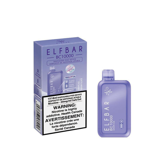 Elfbar BC10000 - Grape Ice - Vapor Shoppe