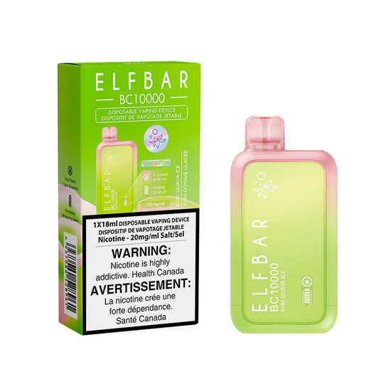 Elfbar BC10000 - Kiwi Guava Ice - Vapor Shoppe