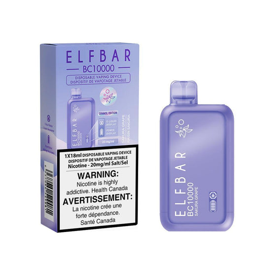 Elfbar BC10000 - Sakura Grape - Vapor Shoppe