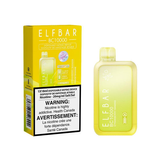 Elfbar BC10000 - Strawberry Banana - Vapor Shoppe