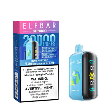 Elfbar GH20K - Razz Ice bleu