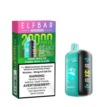 Elfbar GH20K - Glace à la pomme verte