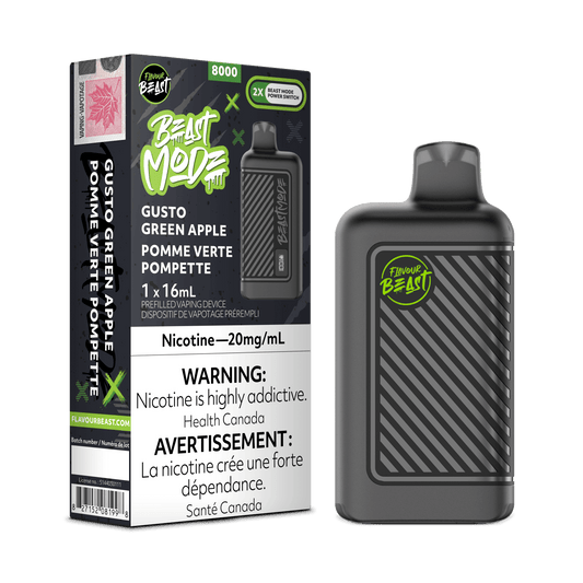 Flavour Beast BEASTMODE - Gusto Green Apple - Vapor Shoppe