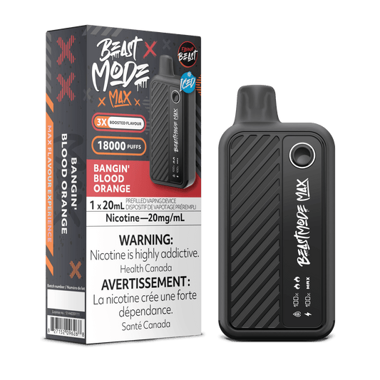 Flavour Beast BEASTMODE MAX - Bangin’ Blood Orange Iced - Vapor Shoppe